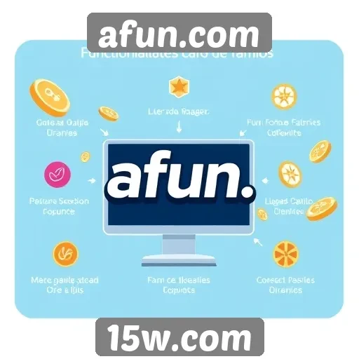 Explorando as funcionalidades exclusivas do afun.com
